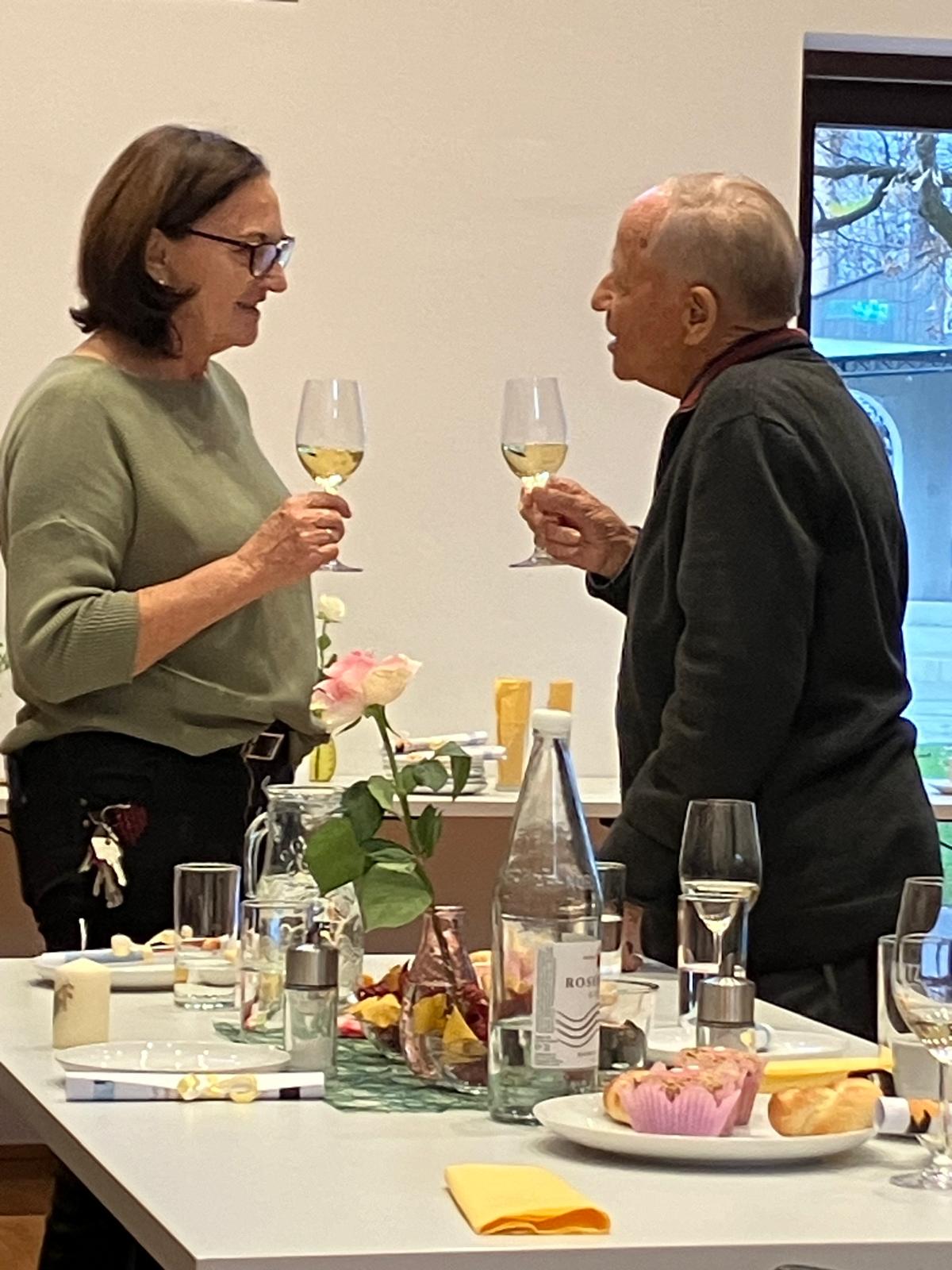 Begegnung im November / Anna Gruber-Schreiner